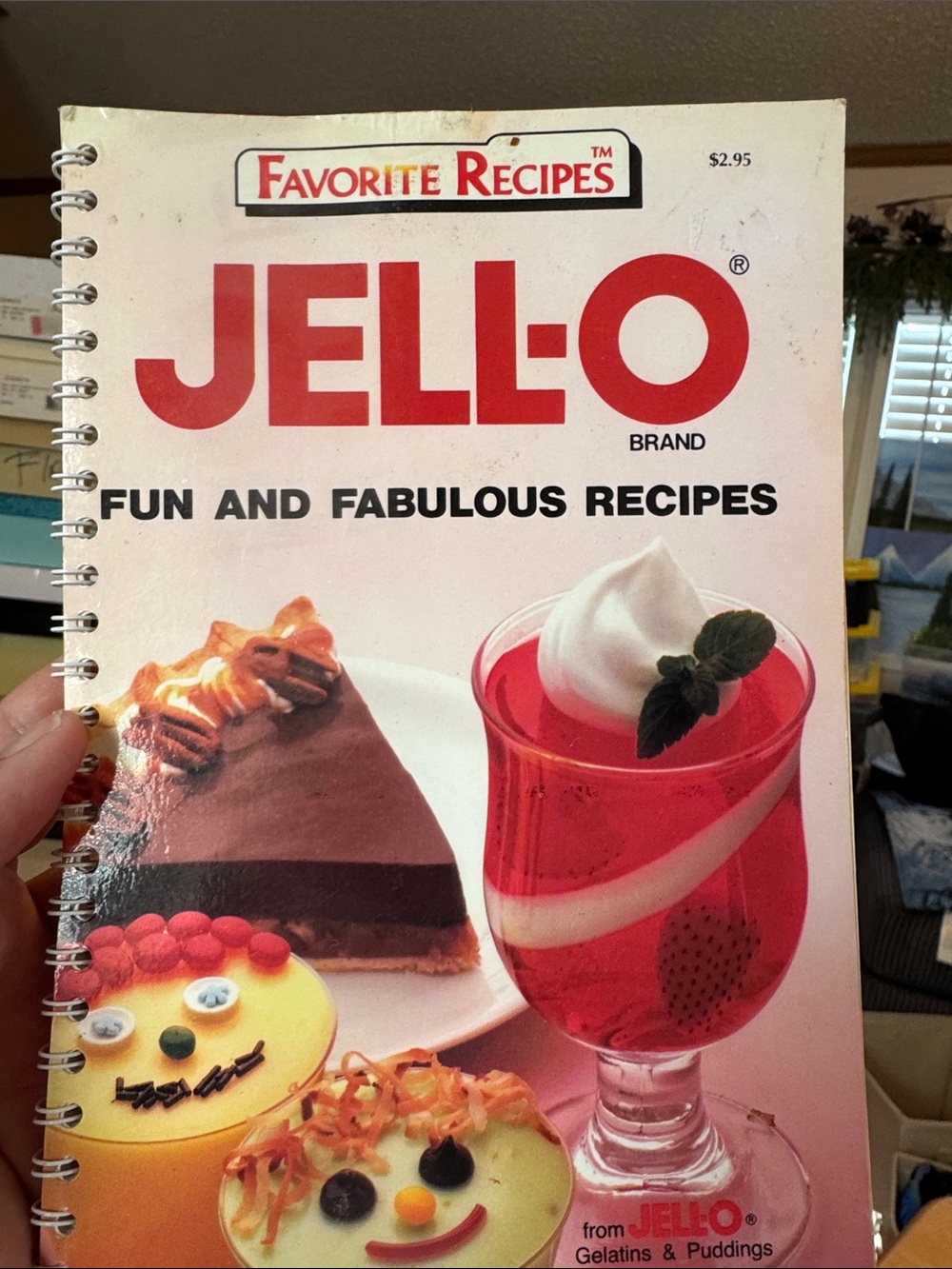 Vintage 1988 JELL-O Fun and Fabulous Recipes Cookbook